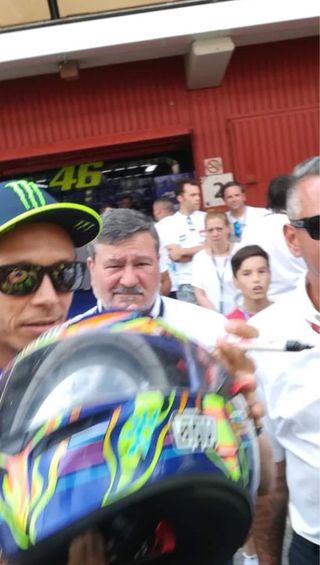 Casco AGV K3 Valentino Rossi Firmado