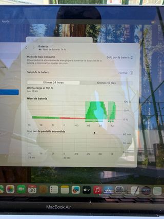 MacBook Air 13 Core i5 Plata