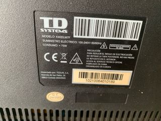 Televisor TD Systems 40 pulgadas