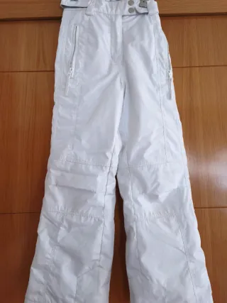 Conjunto esquí blanco Talla 10