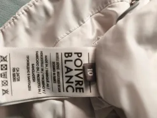 Conjunto esquí blanco Talla 10