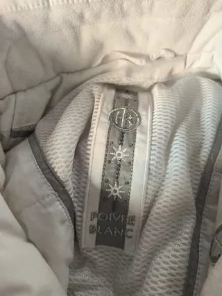 Conjunto esquí blanco Talla 10