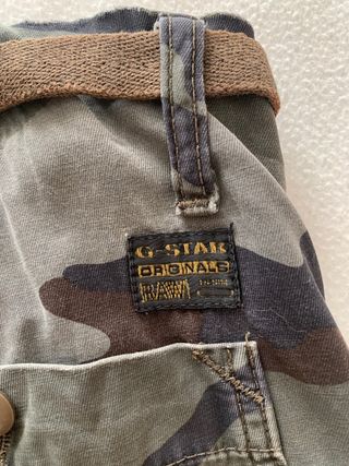 Pantalón G-Star RAW Camuflaje Ancho Talla 33