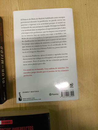 Lote 3 libros suspense