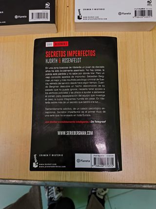 Lote 3 libros suspense