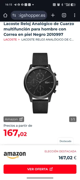 Reloj Lacoste