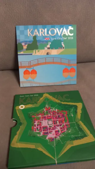 Euro Coin Set 2025 KARLOVAC