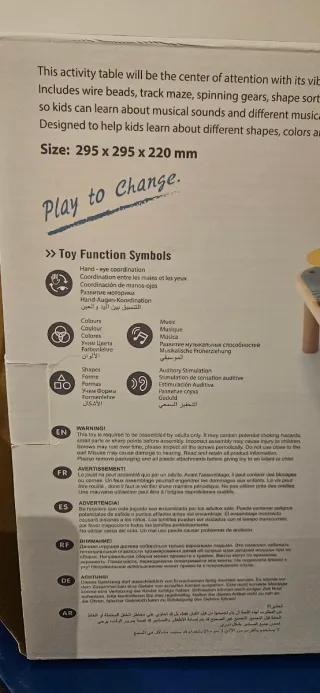 Attività Montessori Gioco Educativo Legno