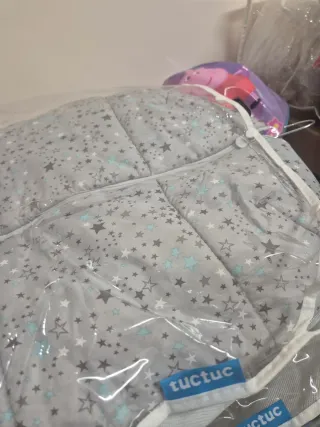 Saco Silla Paseo Tuc Tuc Estrellas Gris