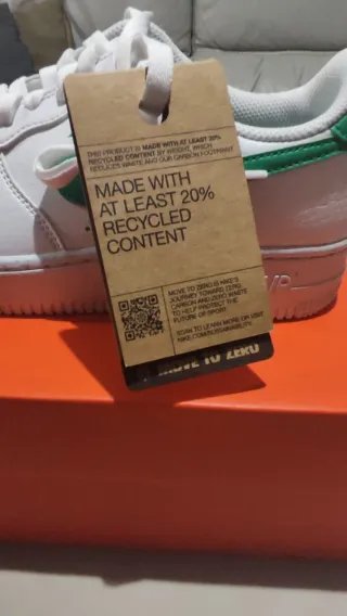 Nike Air Force 1 Verde y Blanco