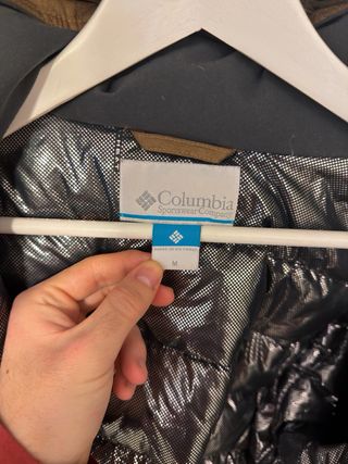 Abrigo Chaquetón Columbia Marrón