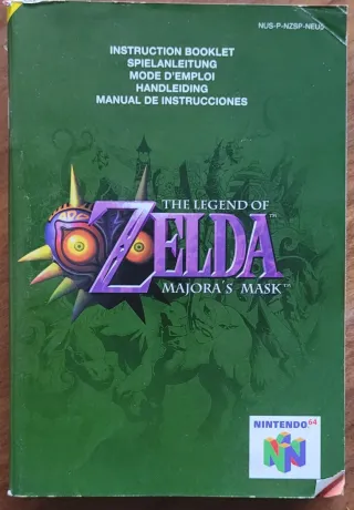 Zelda Majora's Mask N64 PAL