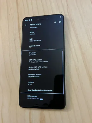 Móvil Google pixel 3 XL 128GB blanco