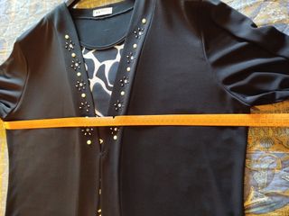 Maglia 2 in 1 Perla Nera e Multicolore