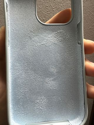 Cover iPhone 14 Pro Silicone Azzurro Wireless