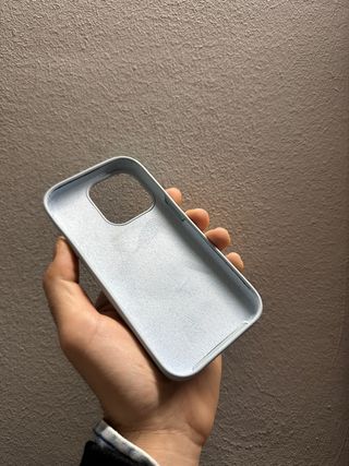 Cover iPhone 14 Pro Silicone Azzurro Wireless