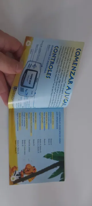 Manual Astérix y Obélix Cleopatra GBA