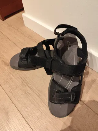 Sandalias Clarks Hombre Negras Talla 47