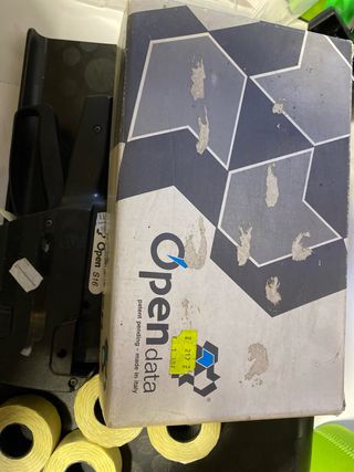 Etiquetadora Open S16 lote caducidad