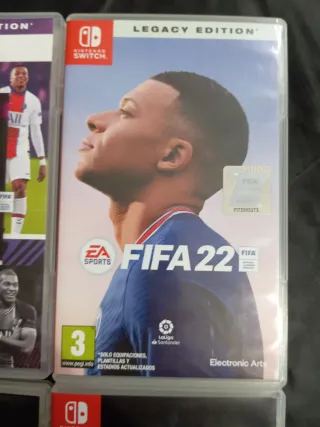 Confezione 6 Giochi Nintendo Switch FIFA e FC