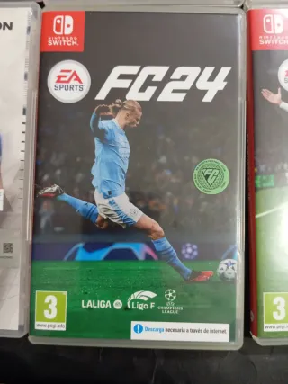 Confezione 6 Giochi Nintendo Switch FIFA e FC