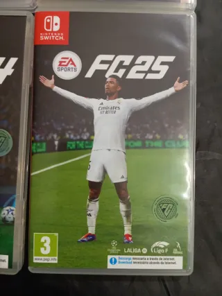 Confezione 6 Giochi Nintendo Switch FIFA e FC