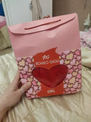 Set Cappello Sciarpa Lana Romeo Gigli Rosso