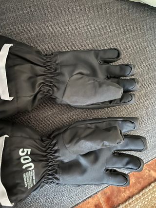 Guantes de nieve Wedze negros