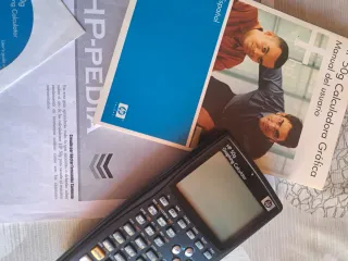 Calculadora Gráfica HP 50g + CD y Manual