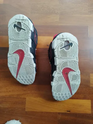 Nike Air Jordan Sneakers Negras Rojas