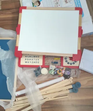 Pizarra infantil doble cara