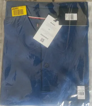 Polo Tommy Hilfiger Azul Talla L Slim Fit