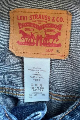 Chaqueta vaquera Levi's para niño de 13a-15a