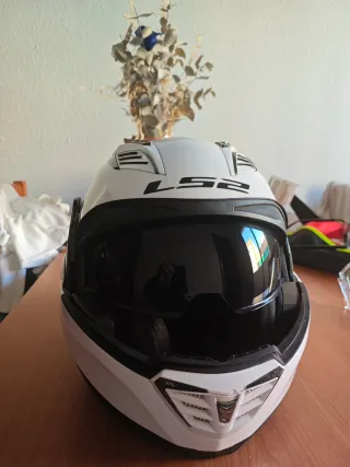 LS2 F900 Valiant 2 Blanco con pinlock vicera