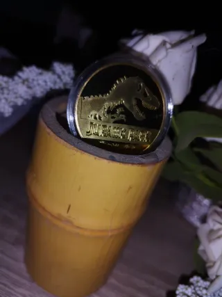 Cajita Música Jurassic Park+moneda(NUEVO)