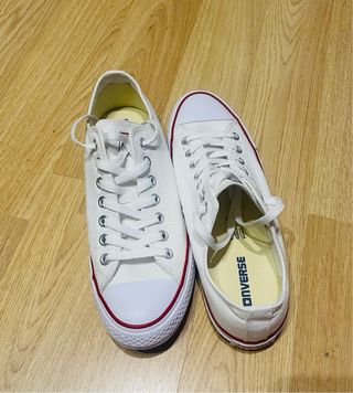 Converse All Star Blancas Talla 38