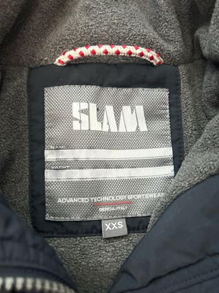 Chaqueta Vintage Slam Azul y Gris