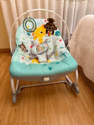 Hamaca bebé Girafa y Monos