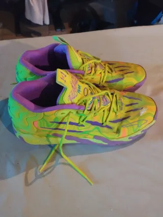 Zapatillas Puma Verdes y Moradas