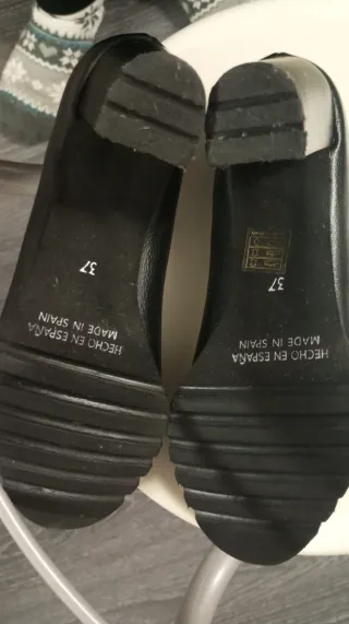 Zapatos de piel negros