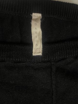 Jersey ancho negro Stradivarius Talla S