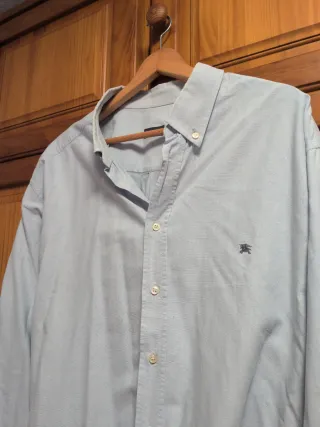Camisa Burberry Azul Talla 12