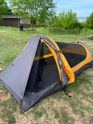 Tienda de campaña de alpinismo