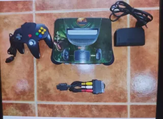 Nintendo 64 original PAL completa + mando oficial.