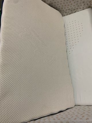 Minicuna con estrellas beige