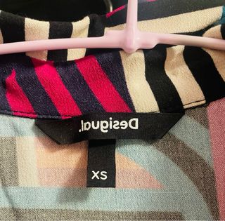 Vestido Desigual Estampado Geométrico