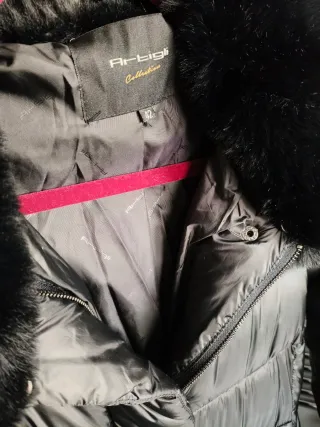 Piumino donna  nero taglia 42