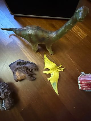 Lote dinosaurios juguete electronicos