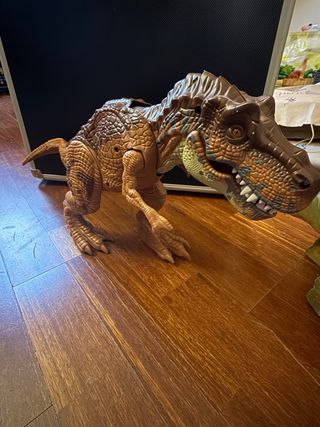 Lote dinosaurios juguete electronicos