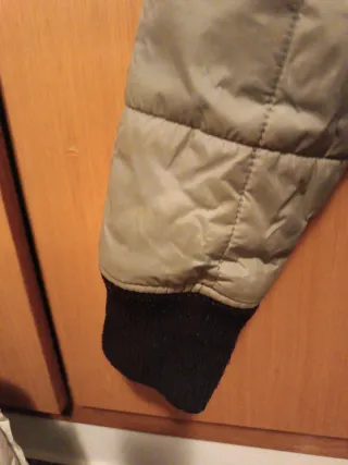 Cazadora Ecko Retro Talla M Negra y Gris